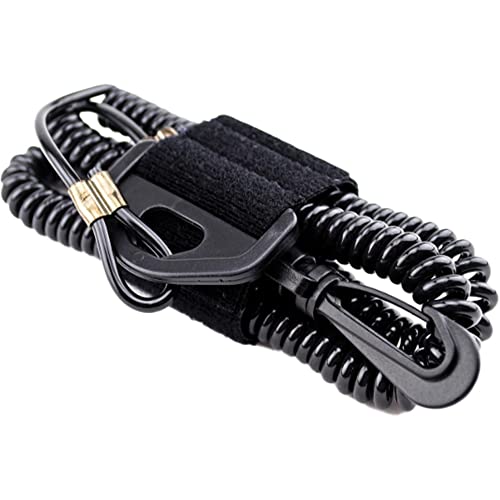 Yak Gear Coiled Paddle And Fishing Pole Leash #TOP4