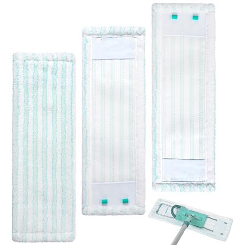 Adiwo Recambios de mopa Dust Mop, 3 Unidades para mopas de Microfibra Karcher, Limpieza en Todo Tipo de Suelos