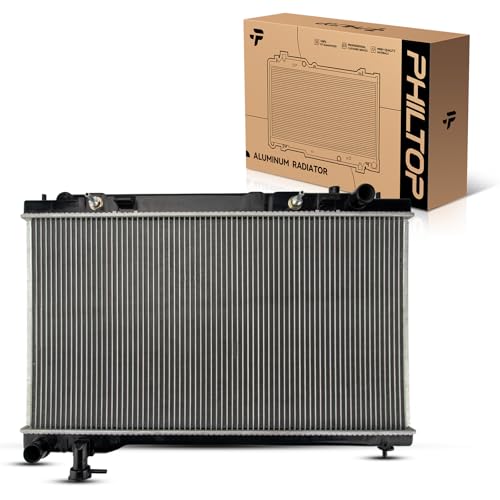 Image of PHILTOP Core Radiator Compatible with 2003-2007 G35(From 10 /2003) Transmission Oil Cooler Included