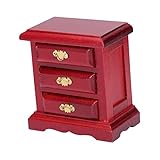 Mini armoire en bois - fabriquée à partir de matériaux sûrs et sains, sûr à utiliser, mini ornement d'armoire