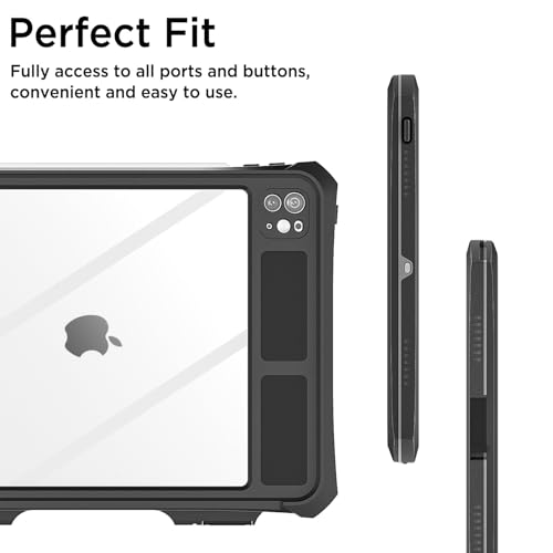 Coque iPad Pro 11 imperméable antichoc étanche intégrale avec poignée - 4