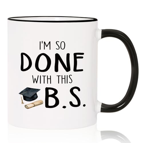 Shqiueos Funny College Graduation Gift Mug