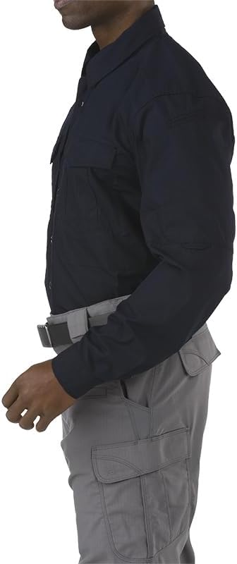 5.11 Tactical Men's Stryke Long Sleeve Shirt, Flex-Tac Stretch Fabric, Teflon Finish, Style 72399