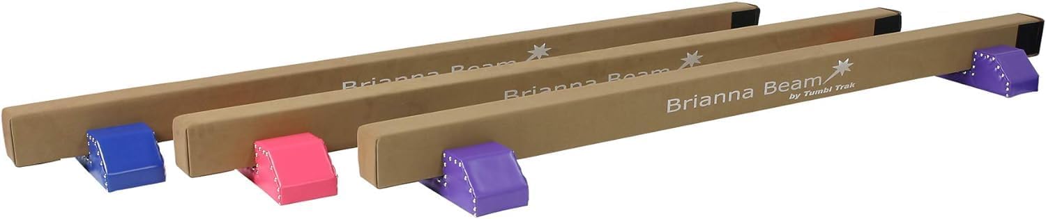 Tumbl Trak Brianna Balance Beam, Suede