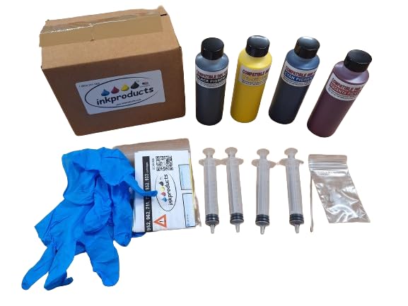 Ink Refill Kit Compatible for HP 936 Cartridges. Compatible with Printers Officejet Pro 9110b, 9122e, 9125e, 9128e, 9130b, 9135e; OfficeJet Pro Wide