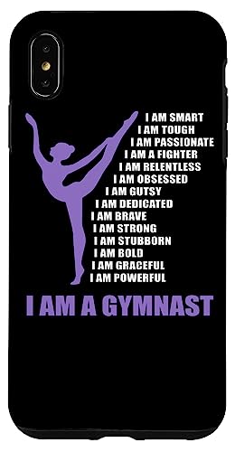 Hülle für iPhone XS Max I Am A Gymnast Gifts For Girls Gymnastics Gift Ideas