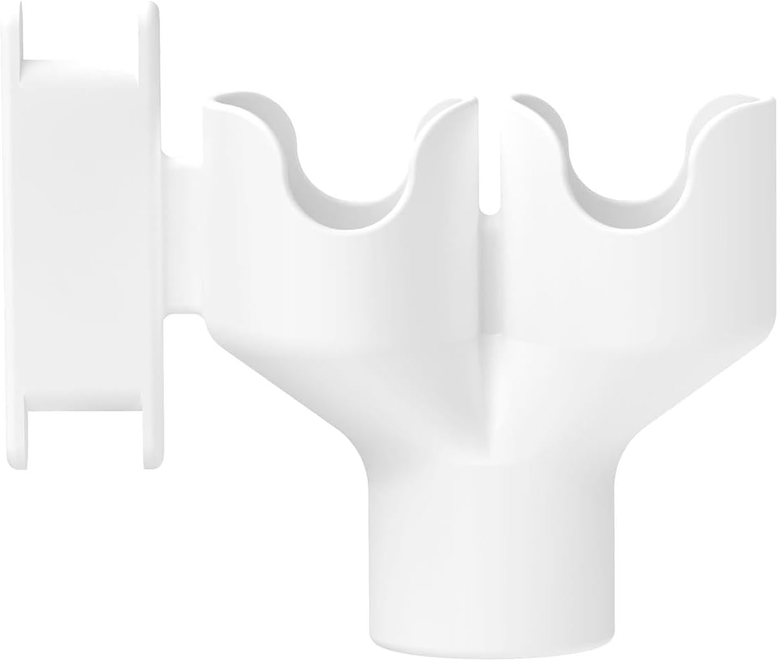 Bottle & Hose Holder for Spectra S1 & S2，Dual Bottle Organizer with Hose Wrap Arm,Space-Saving Design, Easy Installation (Old Breast Pump)