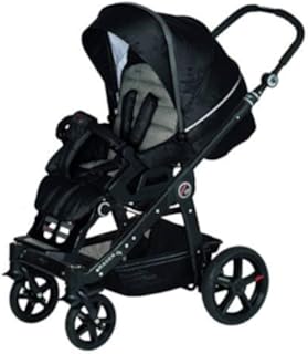 Hartan Racer GT 618 Black Check Kombitasche Gestell schwarz