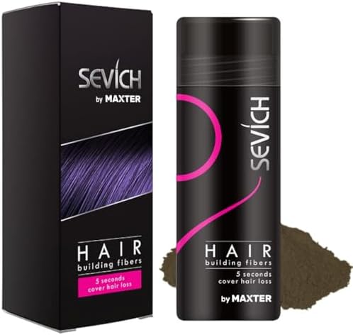 FIBRE CAPELLI Castano Medio - Polvere Volumizzante Capelli per Na...