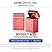 Bacha Coffee | Birthday Wish Fine Flavoured, Whole Beans, Medium Roast, 100% Arabica Specialty Coffee, 250g Signature Nomad Collection, Gift Box