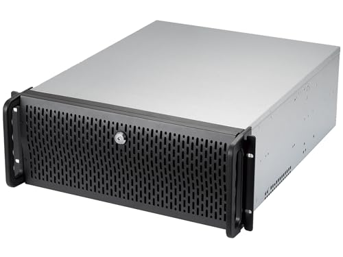 Image of Rosewill 4U Server Chassis Sudokoo Edition with 2 Sudokoo SK120 PWM High-Airflow Fans | 2 Rear 80mm Fans | 8 x 3.5 HDD Bays, 3 x 5.25 Bays | ATX, CEB Compatible | 2 x USB 3.0 | Front Panel Lock