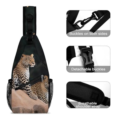 Mochila Deportiva tipo Sling Blanco unisex miniatura 3