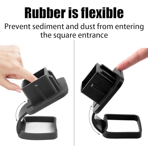 image for Osilly 2 Inch Trailer Hitch Cover, American Flag Tube Plug Insert Cap 