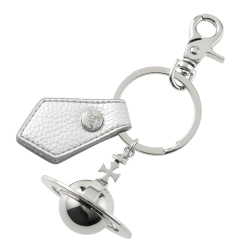 Vivienne Westwood ヴィヴィアン ウエストウッド キーホルダー 8203011LU OM0014 Q401 KEY HOLDER シルバー 銀 [並行輸入品]