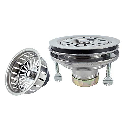 Colador para fregadero de cocina acero inoxidable