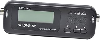 ULTECHNOVO Satellite Finder Meter Tv Finder Outdoor Adventure Meter Satellite Receiver Satellite TV Receiver Television Finder Dish Shape Tv Satellite Finder