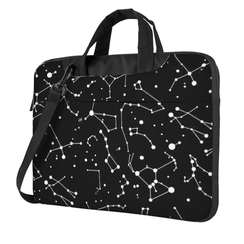 Funda maletín para ordenador portátil Starry Adivination acolchada y resistente a golpes