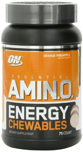 Optimum Nutrition Essential Amino Energy Chewables, Orange Pineapple, 25 Servings