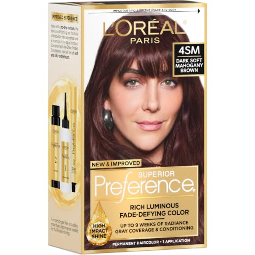 L'Oreal Paris Superior Preference 4SM Dark Soft Mahogany Brown