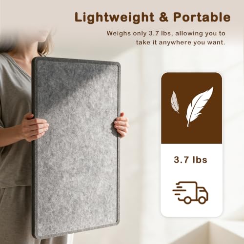 Lavievert 1000 Piece Tilting Puzzle Board with 6 Sorting Trays - Dark Gray by LAVIEVERT - Used condition - Image 4