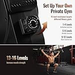 Rowing Machine for Home Row Rower Machine with 16-Level Adjustable Resistance, LCD Monitor, 350 lbs Capacity, Whisper Quiet, Compact & Space-Saving with Transport Wheels for Home, Office, Apartment - Image 2