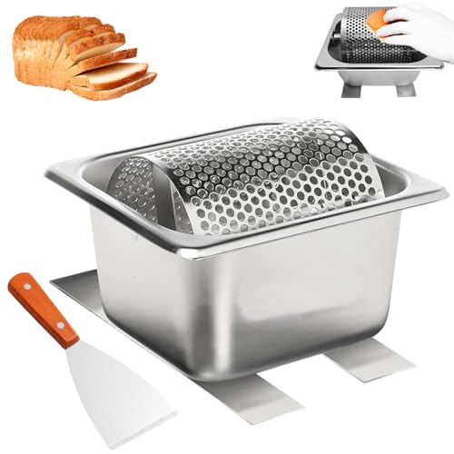 Butterroller-Gürtel mit Ständer Edelstahl-Butterroller 1L Butterroller-Werkzeug Langlebiger Butterverteiler effizienter Wiederverwendbarer Butterapplikator Gadget für Geschäft Küche Maisbrot Steaks