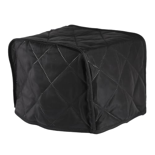 CHICAMPERA Protector de Poliéster para Tostadora Negro, Funda Resistente y Fácil de Limpiar para Electrodomésticos de Cocina Hogar