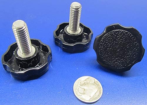 18-8 SS Rosette Head Thumb Screws FT 3/8"-16 x 1.00" Length 5 Pcs