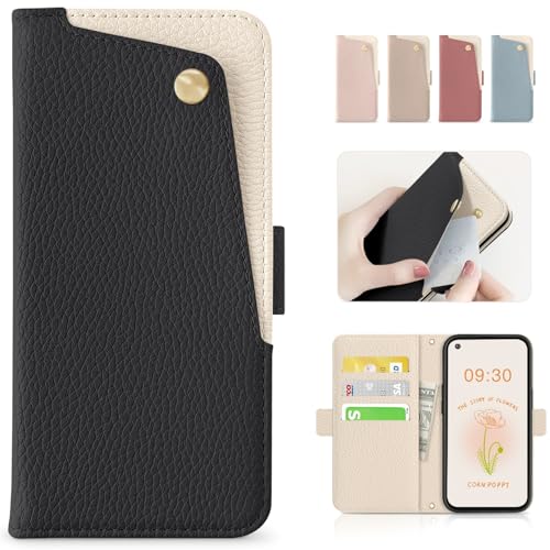 CASSYOOK 適用 oppo reno9 a / reno7 a ケース 手帳型 おっぽ スマホ reno9 a / reno7 a ケース 高級PUレザー oppo reno7a スマホケース oppo reno9a ケース 耐衝撃 カバー 表面ポケ