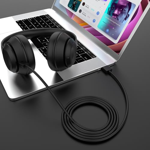 Image of WH-1000XM6 Charger Cable Compatible with Sony WH-1000XM6 WH-1000XM5 WH-1000XM4 WH-1000XM3 WH-CH720N WH-CH520 WH-XB910N WF-1000XM5 WF-1000XM4 WF-1000XM3 WF-C510 WI-C100 Headphones (150cm)