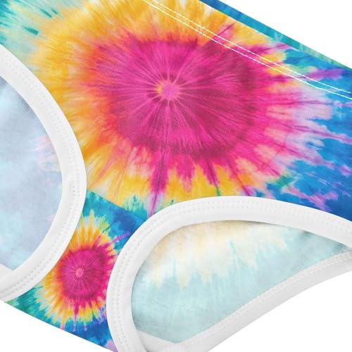 Tie Dye Pattern Toddler Girls's Underwear 2T 202c09914