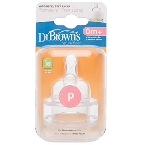 Bico Silicone Prematuro Mamadeira Options 4 Un. (+0M) - Dr Browns