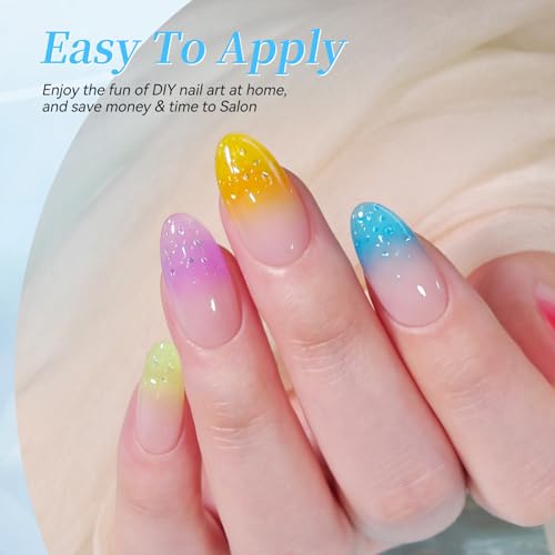 Esmalte de uñas Bubble Gel decoración manicura efecto tridimensional 7