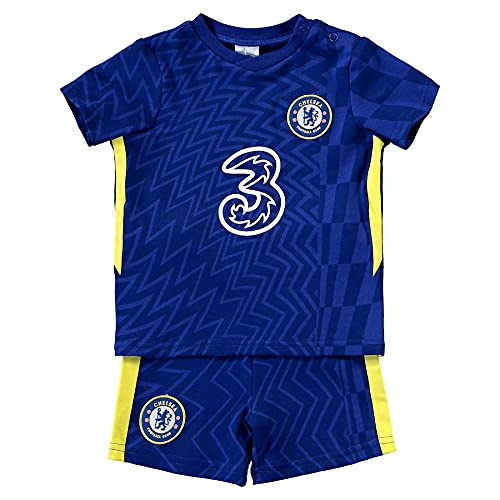 Chelsea Baby Kit T-shirt & Shorts Set | 2021/22 (12-18 Months) Blue
