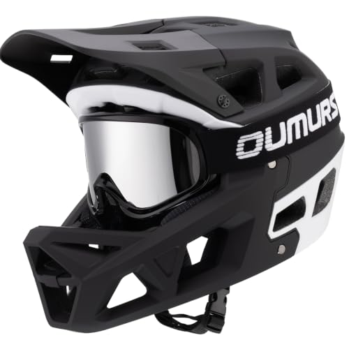 OUMURS Full Face MTB Helmet