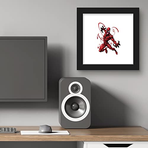 Tableau Marvel Comics Carnage encadré noir Gallery Pops haute qualité