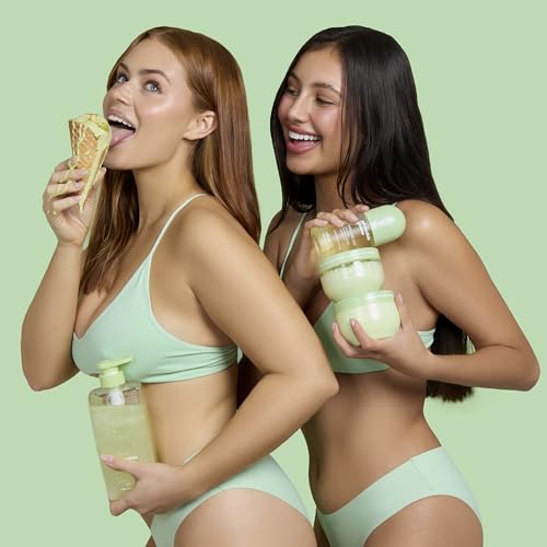 Pistachio Gelato Shimmer Shower Gel 500ml, Green, 500 ml (Pack of 1) - Image 3