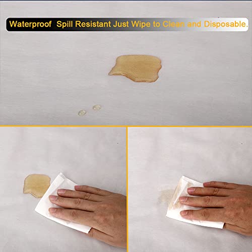 Large Splat Mat For Baby High Under Chair, 20 Packs Disposable Baby Splat Mat For Play And Mealtime, Portable Mat And Table Cloth #TOP3