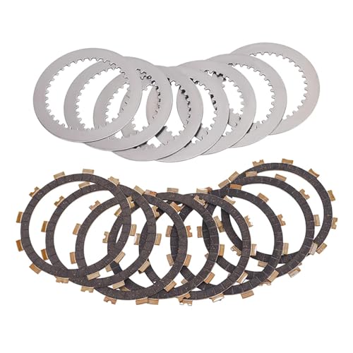 Plaques d'embrayage KX250F bakélite et acier de 1,6 mm, kit haute résistance