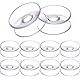 SEWACC Saugnapf Für Rattan Tisch Glasplatte Doppelseitige Saugn? für Glasplattentischoberteil um Glasplattentischoberteil Vom Gleiten 10Pcs 30Mm für zu Saugnapf Doppelseitig 60mm