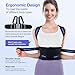 Kepwaa Posture Corrector for Women and Men, Full Back Brace Support, FSA&HSA Eligible, Adjustable Shoulder Straightener for Improving Back Posture, Relief for Upper and Lower Back, Lumbar, Neck Pain