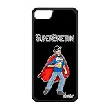 utaupia Coque Silicone pour iPhone SE 2022 Super Breton Drapeau Bretagne 4G Pas Cher Noir Case Drole Comics Humoristique Texte Humour Heros