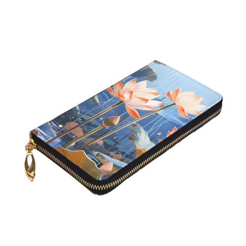 Stylish Floral Womens Long Wallet Purse, Large Capacity Pu Leather Purses With Multiple Card Slots, Phone Card Holder, Clutch Case, Credit, Coin, And Bill Organizer3