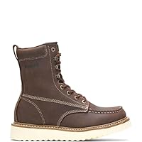 Wolverine mens Loader 8\" Steel-toe Wedge Boot, Brown, 12 X-Wide US