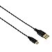 Price comparison product image Hama 0.75 m, usb2.0-c/USB2.0-A 0.75 m USB C USB A  USB Data Cable (Black usb2.0-c/USB2.0-A C; USB A; male/male, straight, USB, Right, Gold)