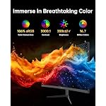 KTC 24 Inch Curved 240Hz Gaming Monitor, FHD 1500R Curved Computer Monitor 1080P, 3000:1 Contrast, Adaptive Sync, HDR, MPRT 1ms, HDMI DisplayPort, Low Blue Light, Tilt, VESA Mount, H24S17P - Image 5