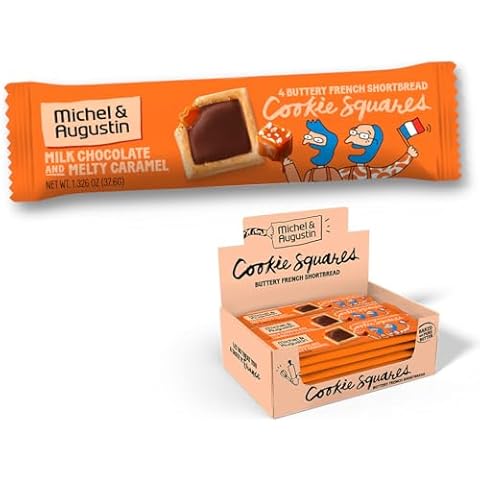 Michel et Augustin Gourmet Chocolate Cookie Squares Cover