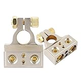 2 x Autobatterieanschluss mit Distanzscheibe.