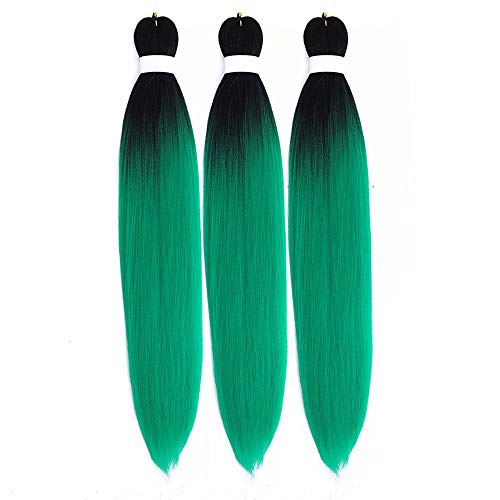 Ombre Braiding Hair Prestretched Kanekalon Braiding Hair