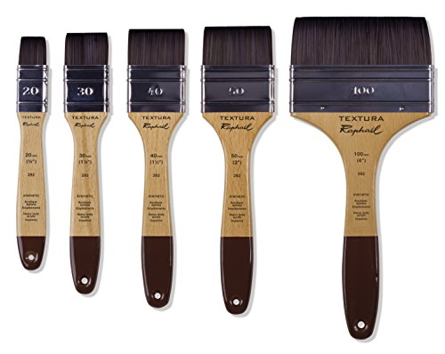 Raphael Acrylic Brush Flat, Synthetic, Natural, 50 - Image 3